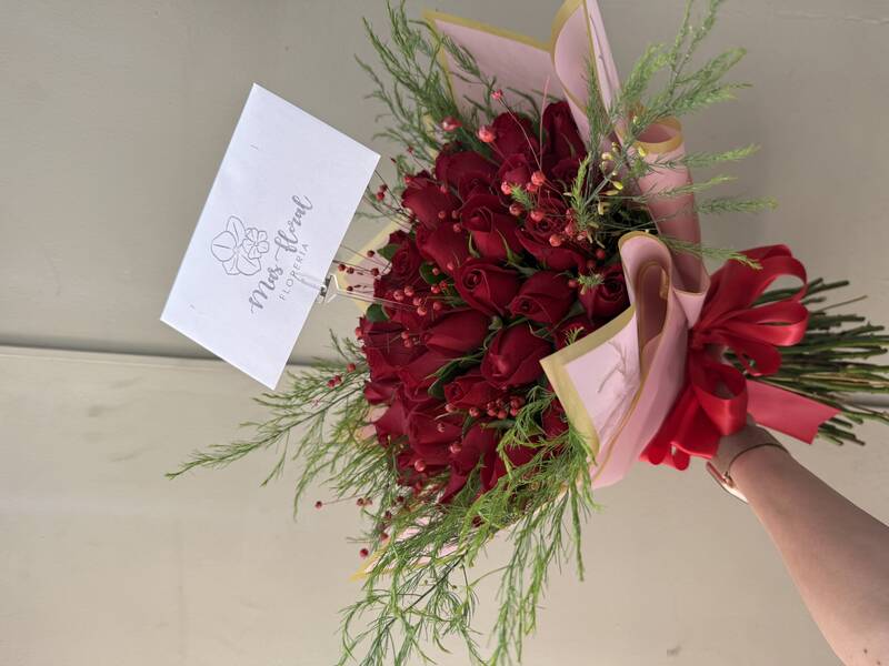 Ramo de 50 rosas